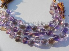Ametrine Faceted Onion Beads